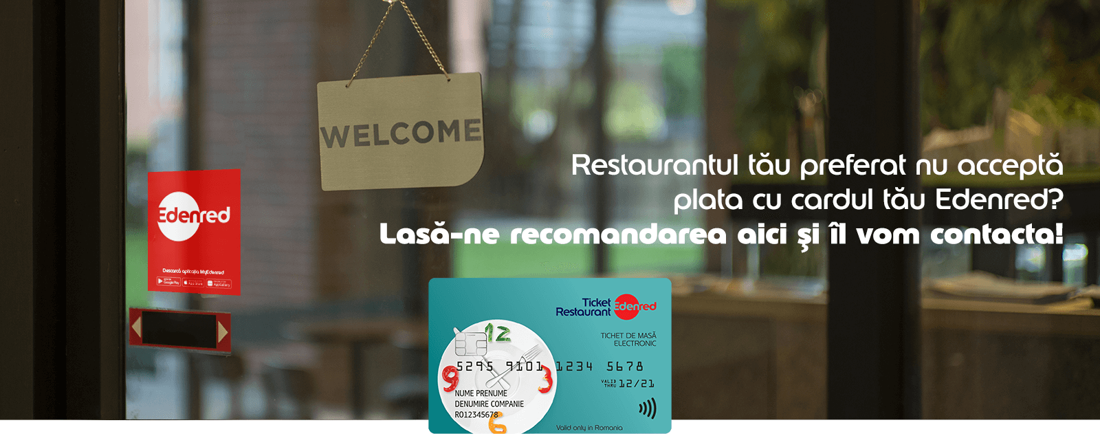 Restaurante partenere Card de Masa Edenred.ro